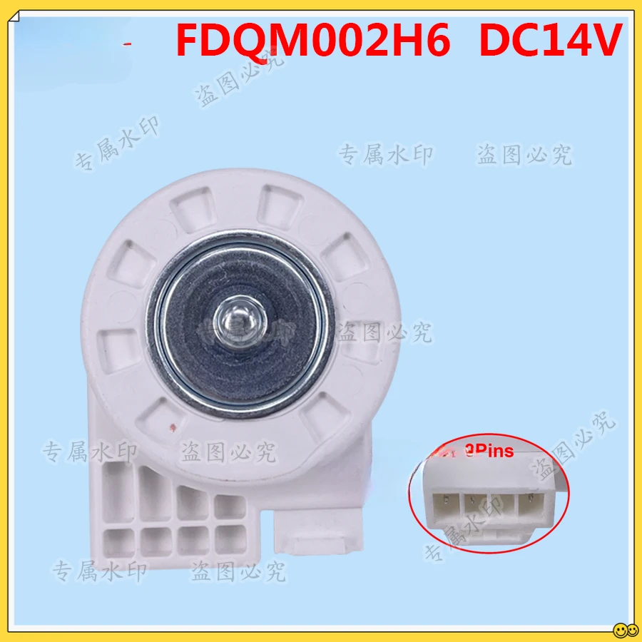 

For Hitachi Refrigerator R-M80GPGD9 Freezing Refrigeration Air-cooled Motor Fan FDQM002H6 DC14V