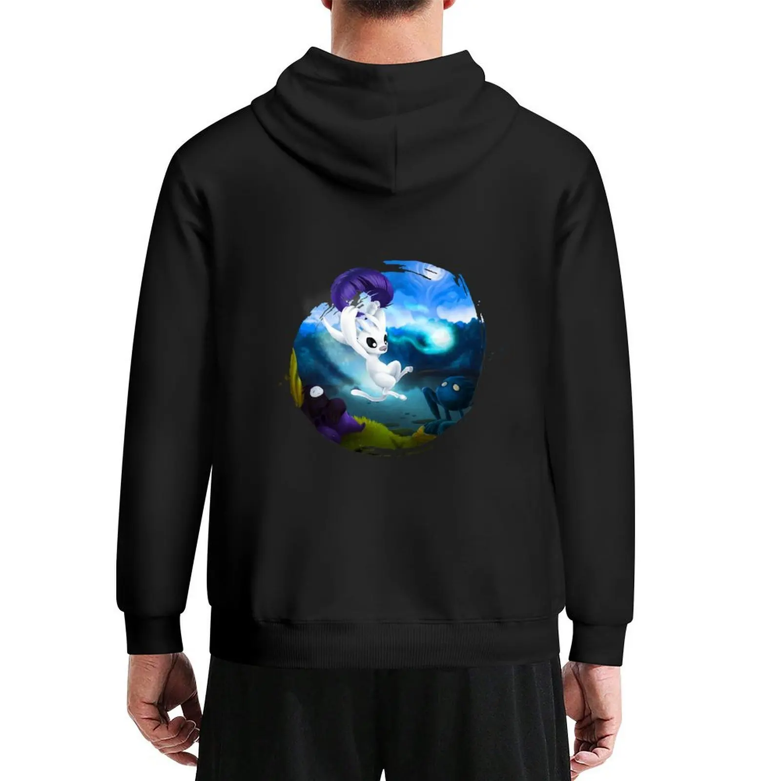 

Ori and The Blind Forest - Fly Ori And The Will Of The Wisps Game Hoodie korean clothes autumn clothes blouse hoodie man