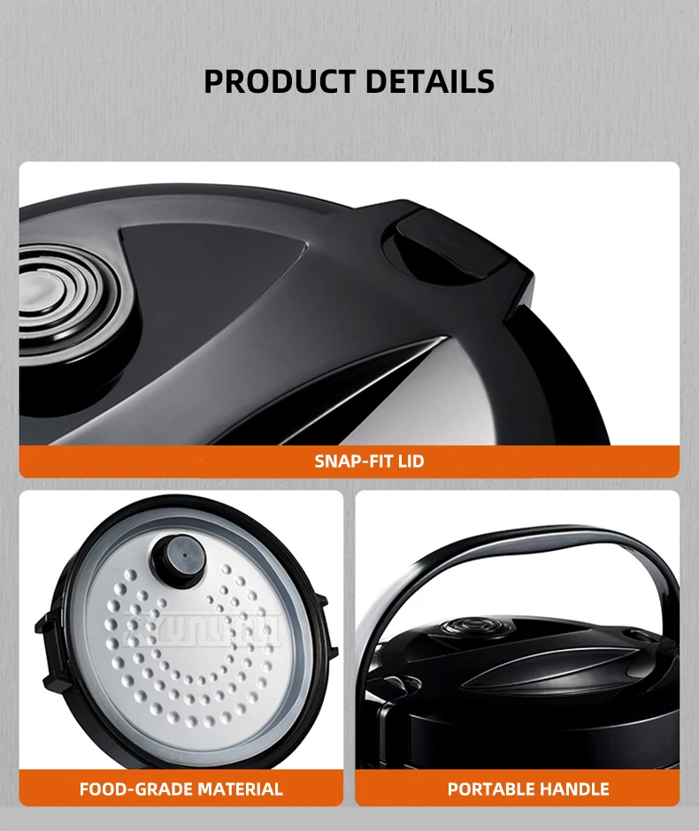 

1.6L Rice Cooker Fully Automatic Glass Liner Olla Eléctrica Multifunctional Panela De Arroz