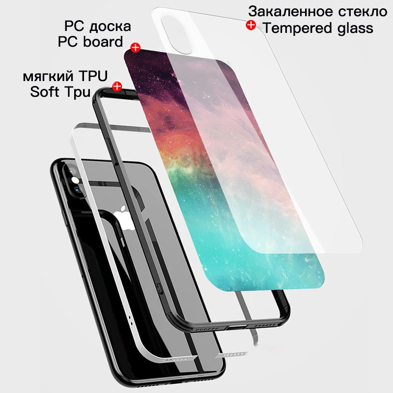 Dla Realme GT7 Pro 5G GT6 T Etui Starry Sky Panel ze szkła hartowanego Tylna pokrywa Dla Realme GT Neo 6 T GT6 Pro gt7 Shell