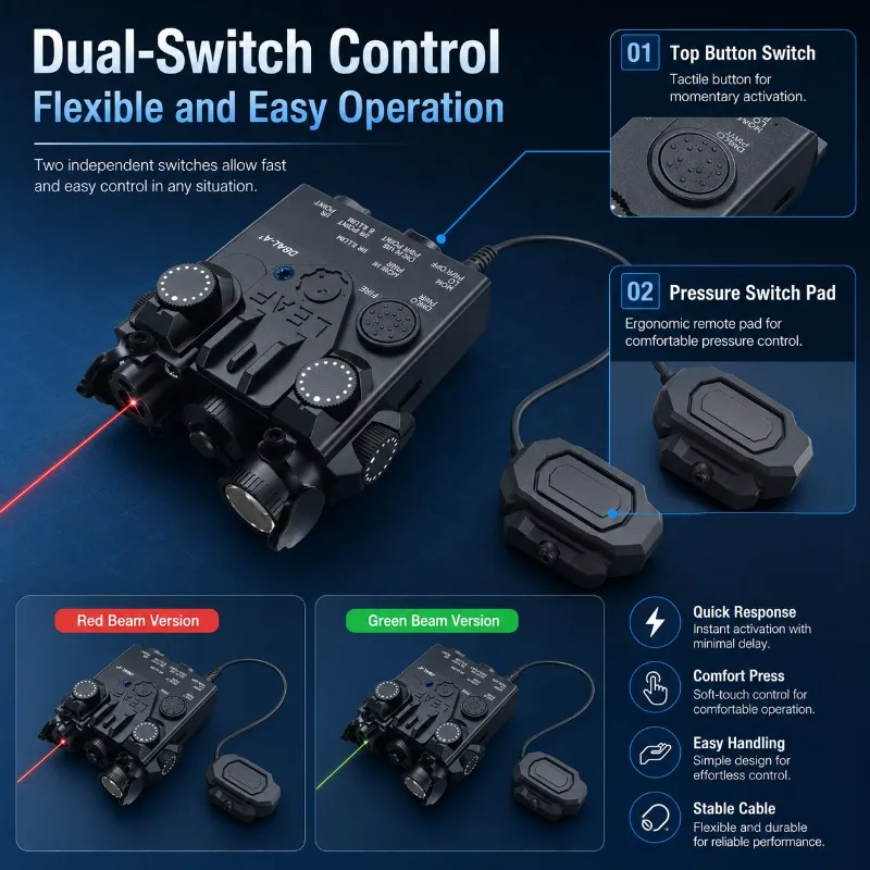 Creative Project Use Red Green Laser & LED Light Module Handcraft Mod Parts
