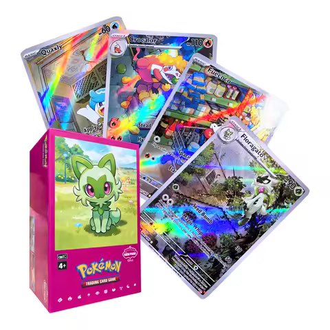 2025 New Not Original Pokemon English Cards Vol.1 Gem Bag Box PokéMon Pikachu Card Gifts