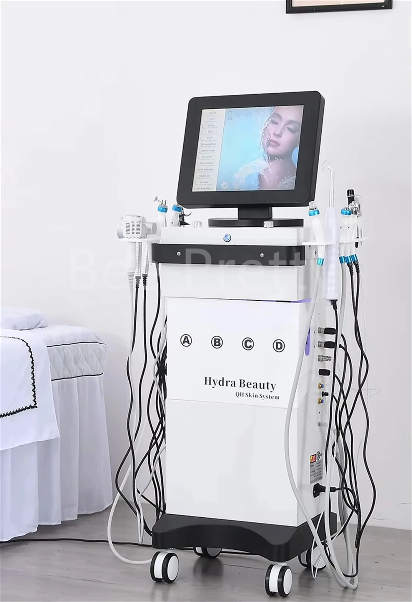 Professionele 14-in-1 Hydro Aqua Peeling Schoonheid Gezichtsapparatuur Verwijder mee-eter Gezichtsreiniging Verjonging Salon Gezichtsmachine