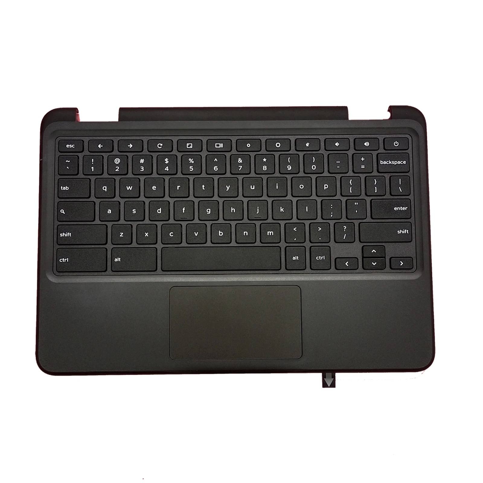 New Laptop Upper case Palmrest with Keyboard or Touchpad Non-Touch For Dell Chromebook 11 3100 Black 09X8D7 9X8D7