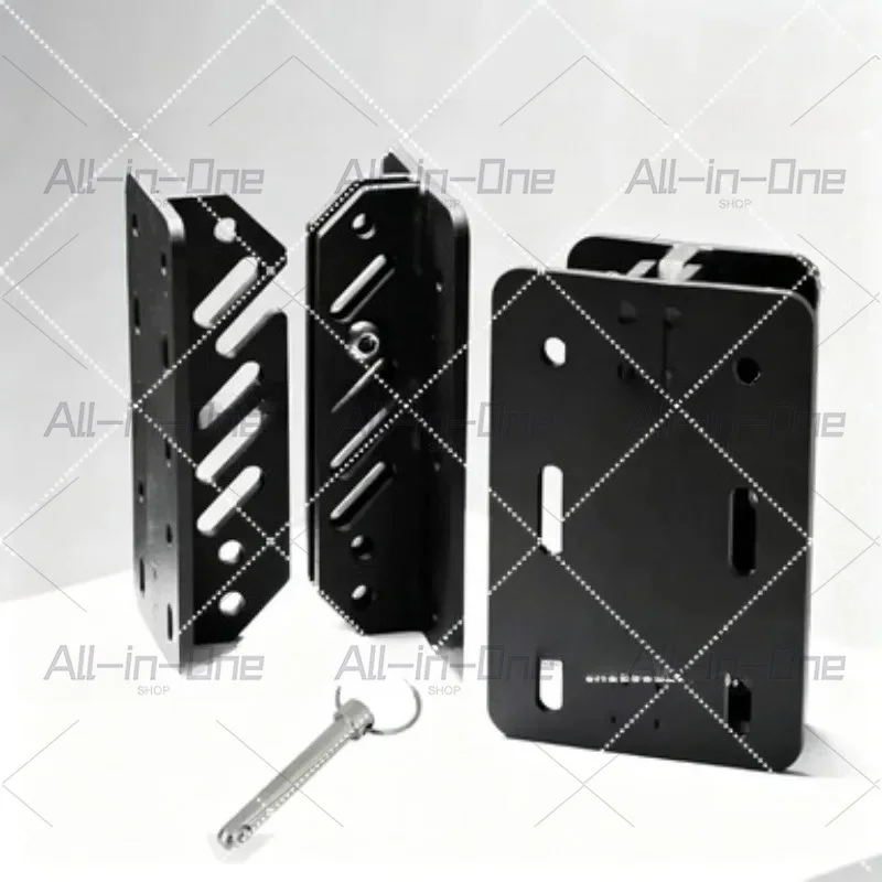 Heavy Duty Quick Release Awning Brackets for Camping, Detachable Mounts for Rooftop Tent Connector