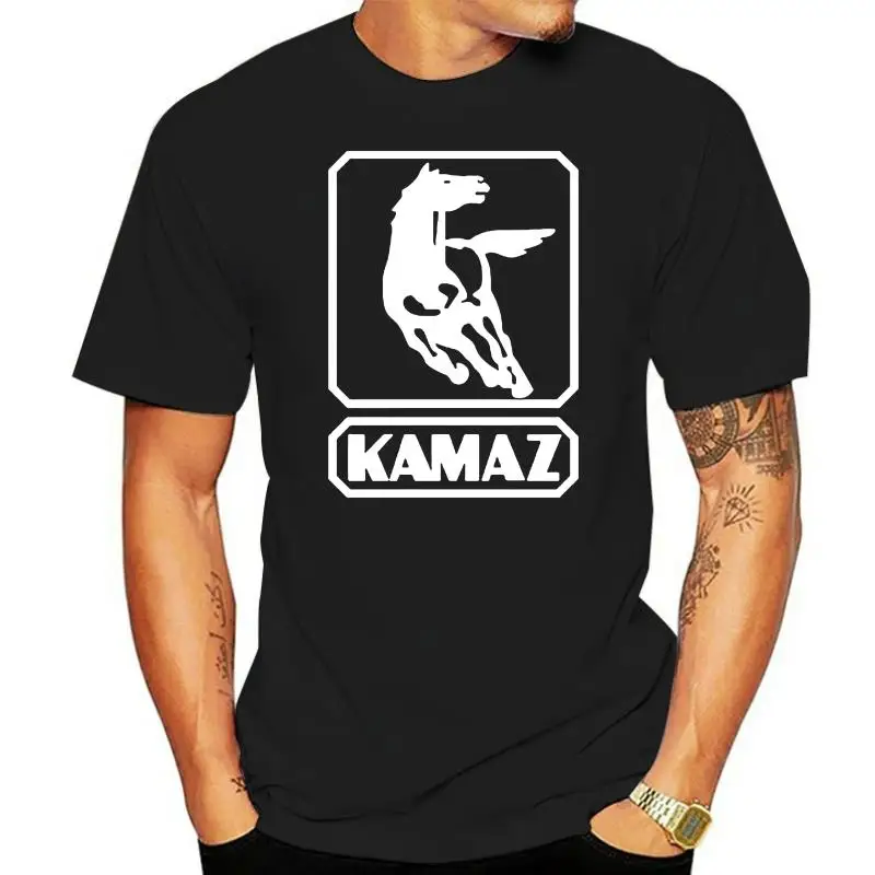 2022 New Fashion Kamaz Logo High Quality Men t-shirt race Print Top Tees Summer t shirt Cotton T shirts O-Neck Size S-5XL