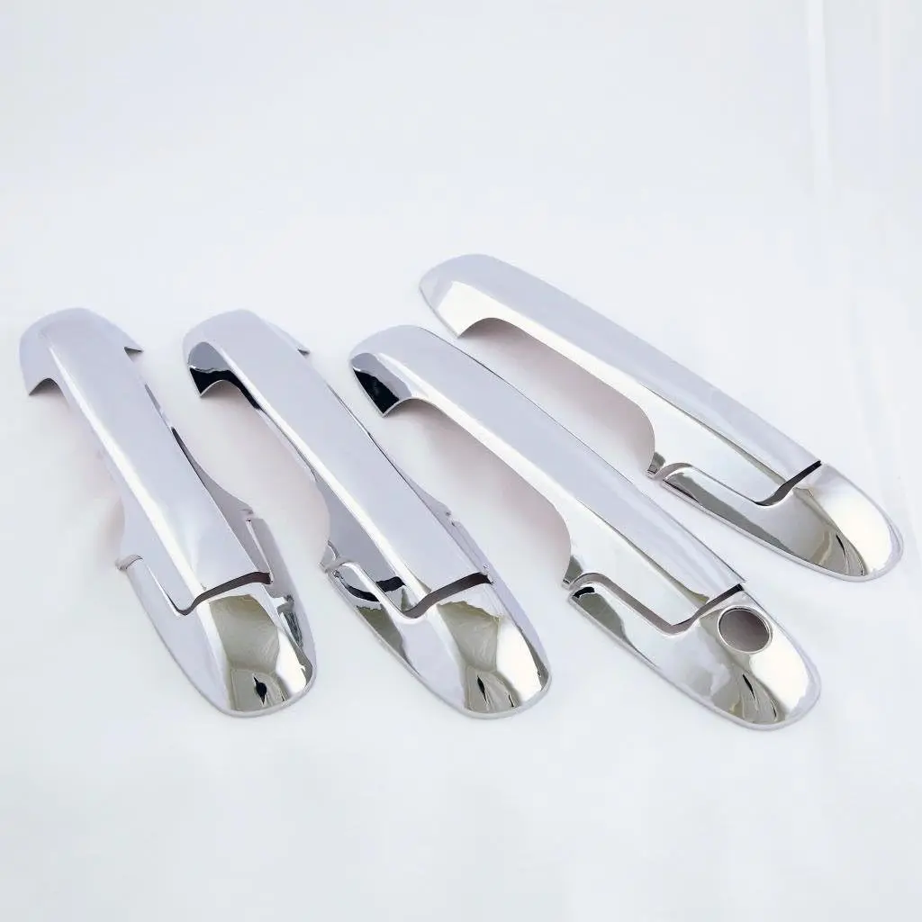 

Chrome Plated Door Handle Cover for 2003-2007 Honda Accord Sedan 4 Doors Without Passenger Side Keyhole Best Value Car Parts