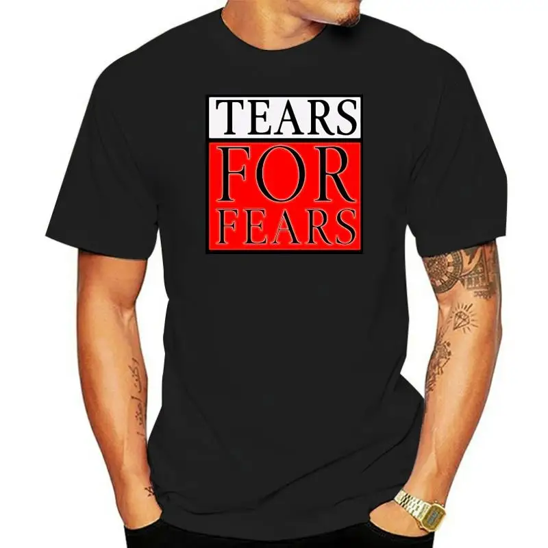 New arrival men's  Summer Style fashion T-Shirt Tears For Fears Tee Casual T-Shirt