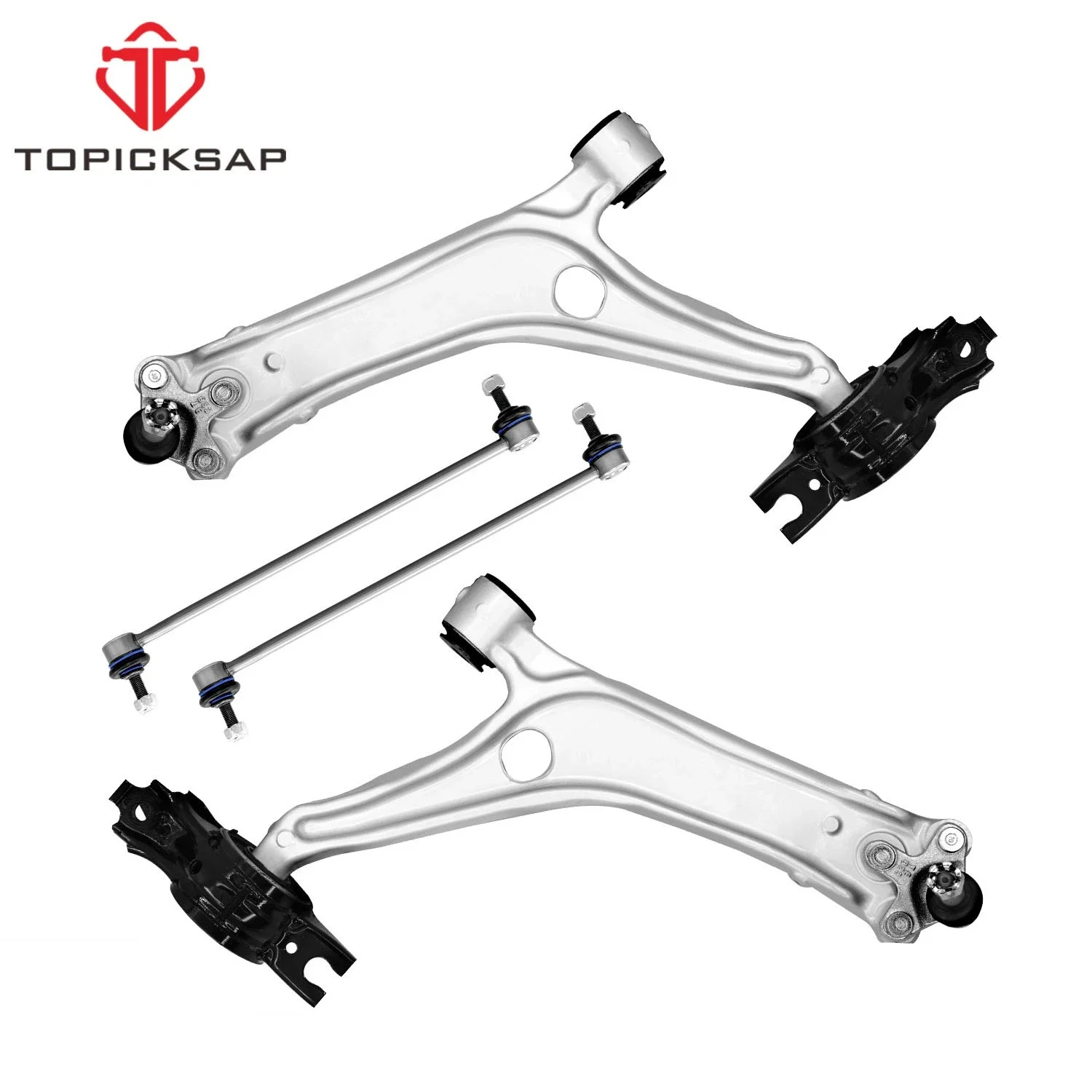 

TOPICKSAP 6Pcs Front Lower Control Arms With Ball Joint Sway Bar for 2018 2019 2020 2021 2022 Honda Accord