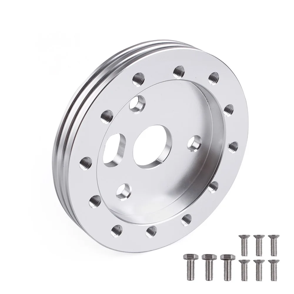 Aluminum 6x3 Steering Wheel Hub Adapter, 0.5