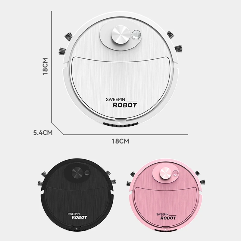 USB Sweeping Robot Vacuum Cleaner Mopping 3 In 1 Smart Wireless Dragging Cleaning Floor For Home Office