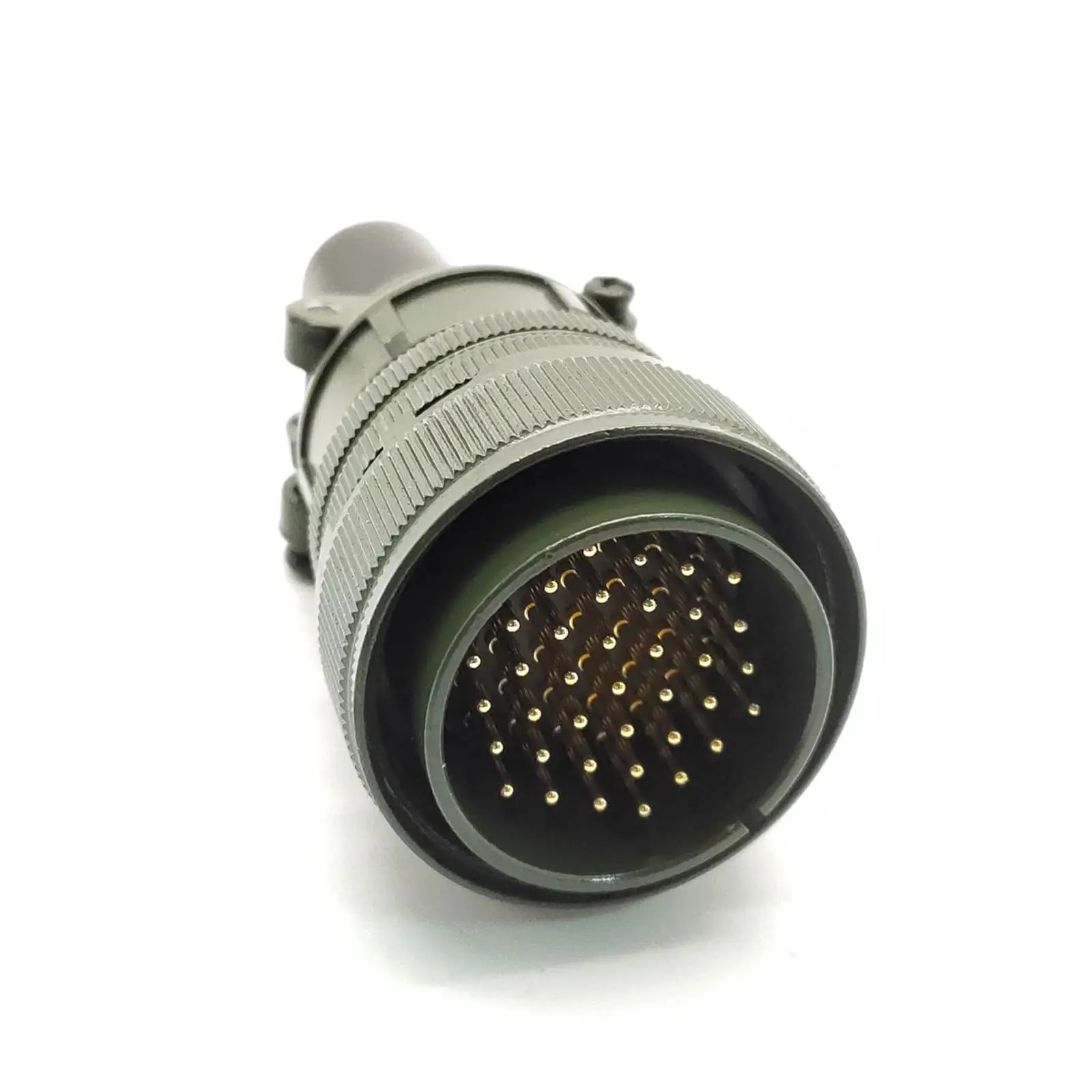 MS3106A28-21P MIL-5015 Circular Connector 37 Pin Male Cable Plug Straight Threaded