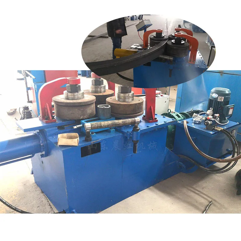 HCY HCY Hydraulic Angle Steel Rolling Machine, Metal Profile Bending Machine, Flat Iron Angle Iron Flange Machine