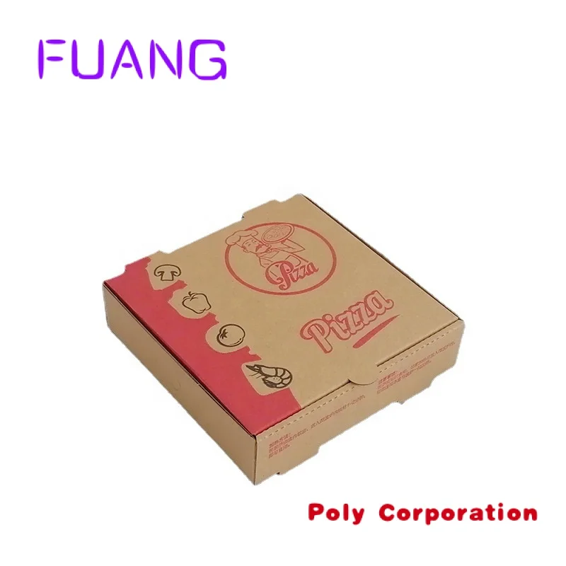 Melhores itens mais populares china yiwu market Wholesale Box Pizza Design personalizado impresso papelão ondulado Pizza Box