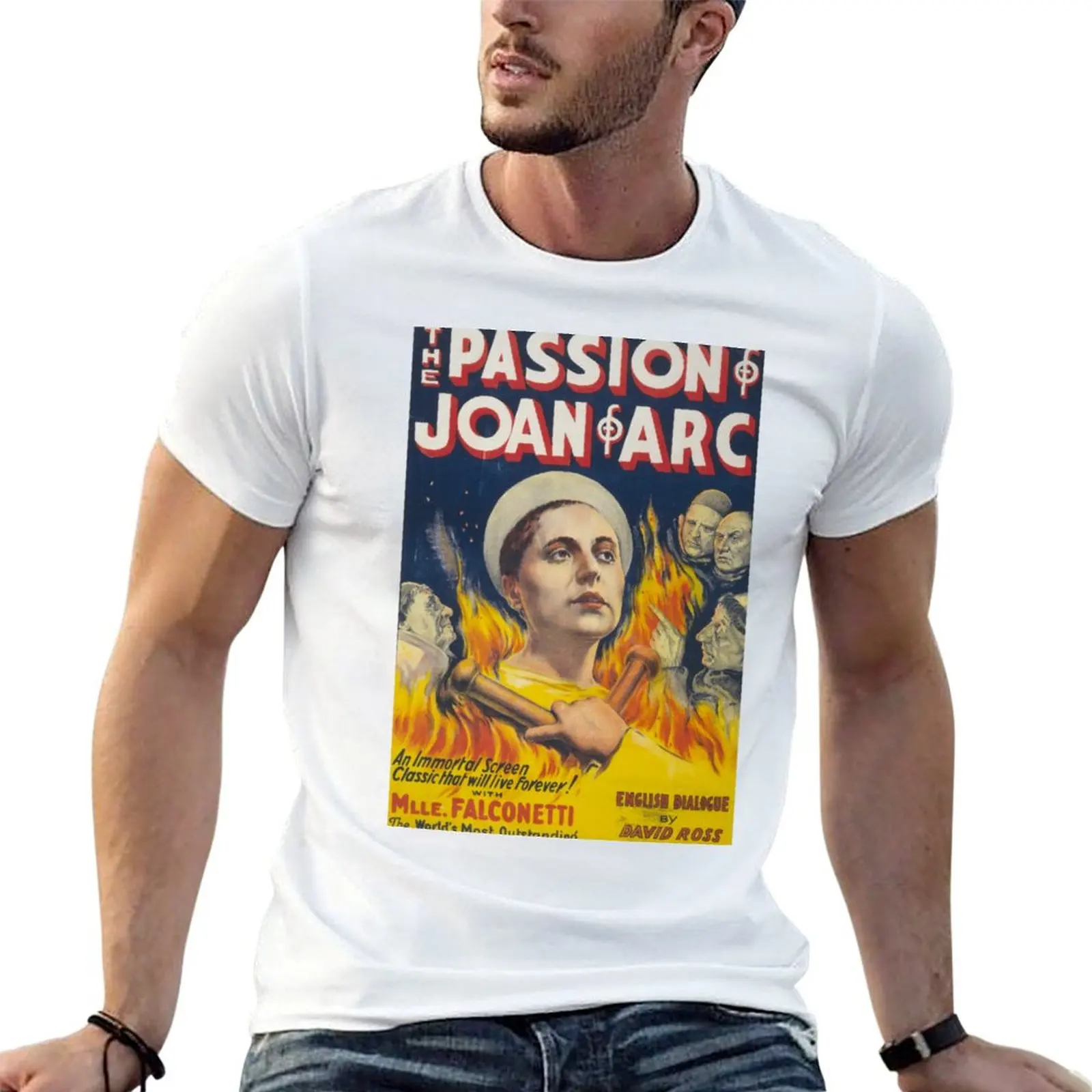 

The Passion Of Joan Of Arc Movie Poster T-Shirt man t shirts for men casual man t shirt luxury T-Shirt