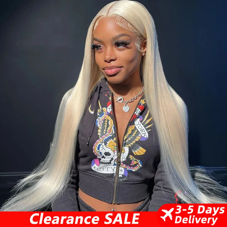 

Блондинка 613 HD 13x6 Кружевной фронтальный парик Дешевый предварительно выщипанный парик из натуральных волос на кружеве для женщин Бразильский прямой парик из человеческих волос с костями