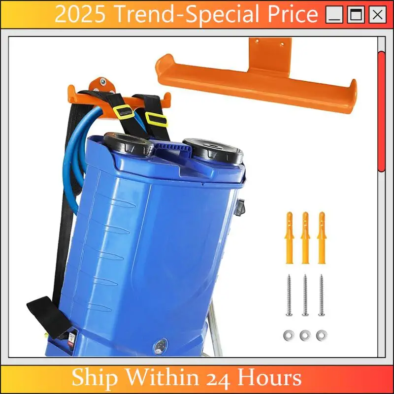 

A61Z Deals Backpack Leaf Blower Hanger,2Pcs Backpack Sprayer Wall Mount,Chainsaw Wall Mount Accessories Garage Organization Stor