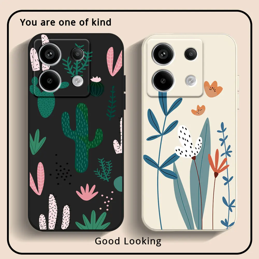 Phone Case For Xiaomi Redmi Note 13 12 11 Pro 4G 5G Note 12S 12R 11S 13 Pro Plus 5G Soft Silicone Shockproof Back Cover Newest