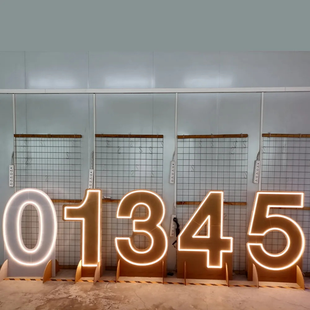 

Custom LED Neon Sign RGB Changeable Color Personalized Letters Numbers Name Sign for Wedding Party Birthday Private Decor