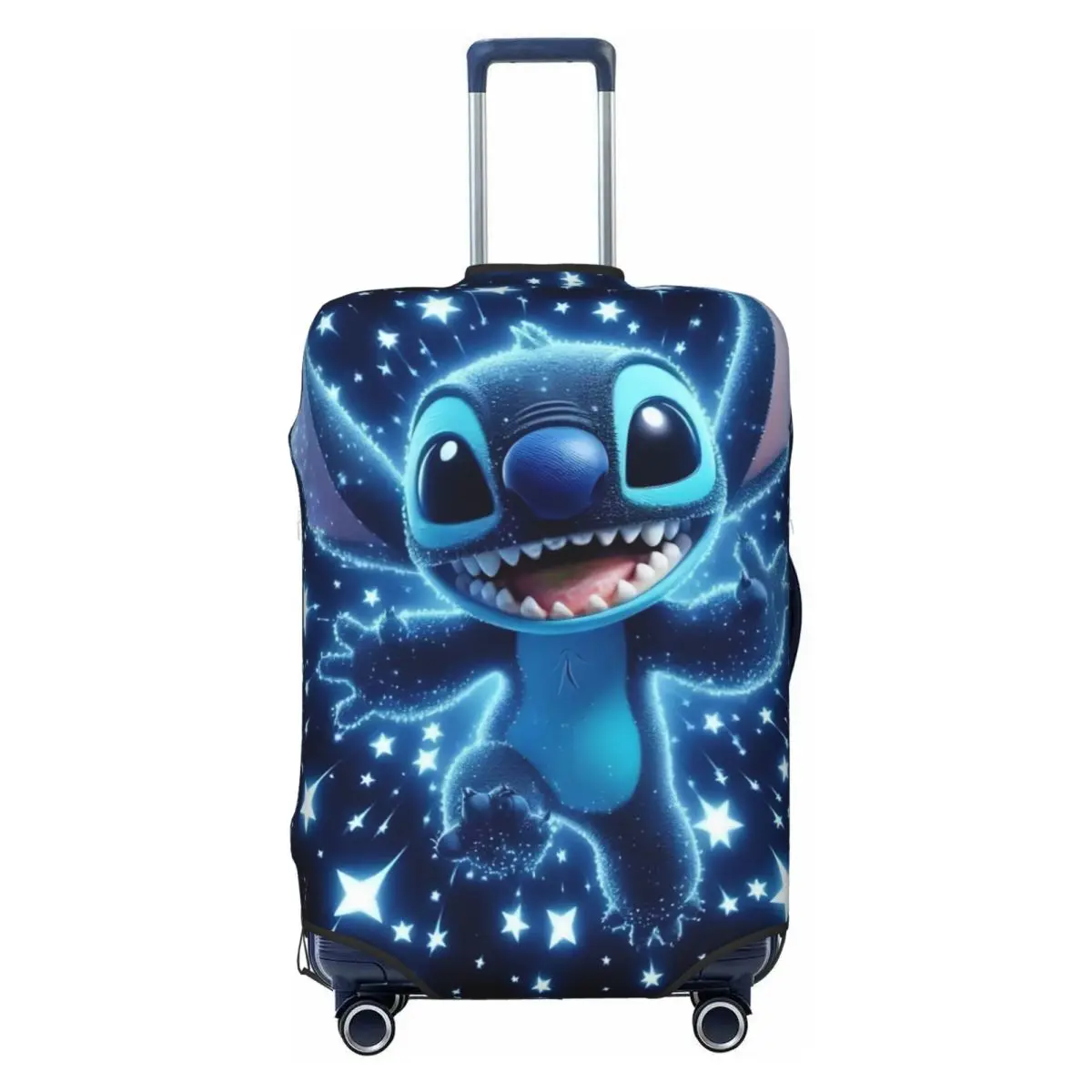 

Custom Stitch Anime Printed Suitcase Cover Washable Starlit Sky Design Travel Luggage Covers for 18-32 inch