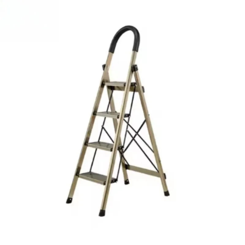 Household Multi-functional Folding Ladder Telescopic Staircase Thickened Aluminum Alloy Ladder