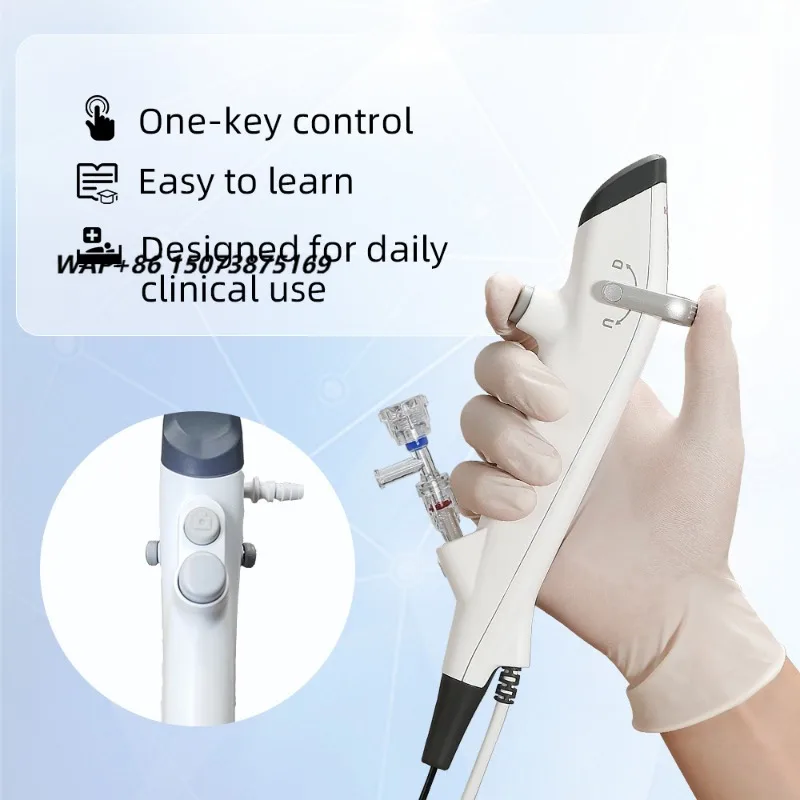 5.3Mm * 380mm veterinary endoscope, 2.4mm channel, safe multi-purpose endoscope, semi-reusable for diagnosis and surgery