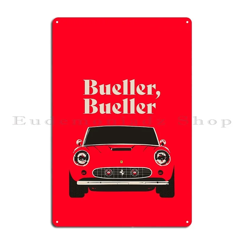Ferris Bueller S Day Off Graphic Poster Metal Signs Cinema Party Character Vintage Create Tin Sign Poster