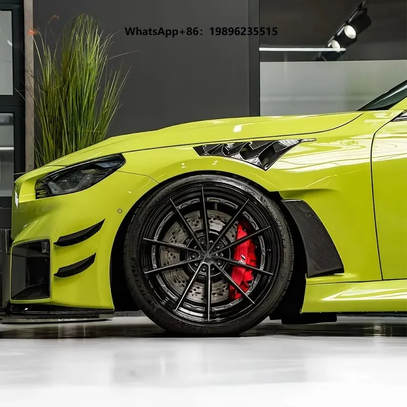 Car Carbon Fiber Front Vented Fender for M2 G87 High Quality Front Car Fenders