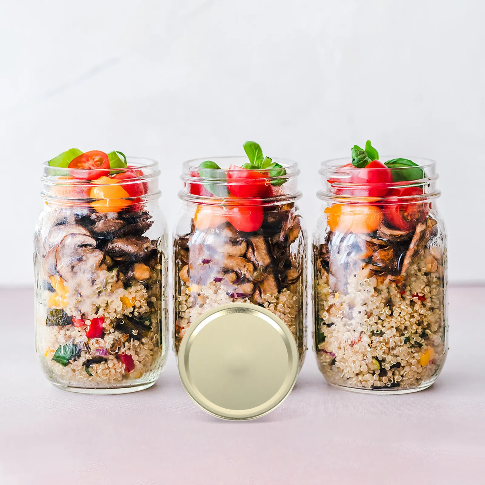 20Pcs Mason Jar Replacement Li - Food Storage Jars & Containers ulasan dan harga