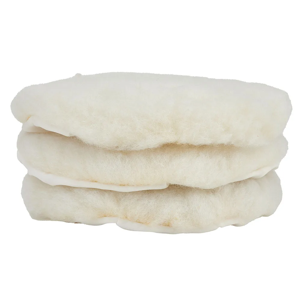3Pcs 7inch/180 MmCar Lambs Wool for bonnet Buffing Wheel Pad Buffer Polishing Polisher Pad For .Electric Polishing Machine.