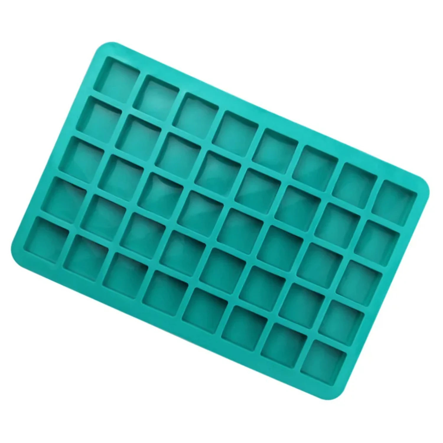 40 Square Chocolate Mold DIY Manual Chocolate Mold Cake Baking Pan Mold Food Grade Silica Gel