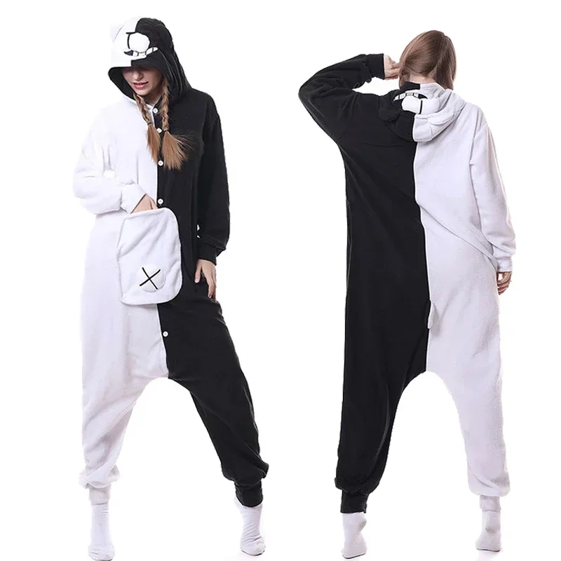 Adults Kigurumi Unicorn Onesies Toothless Dragon Pajamas Jumpsuit Homewear Halloween Party Bear Cat Panda Cosplay Costume