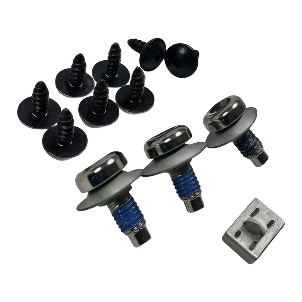 12PCS Engine Under Tray Bolt Screws For Golf For Passat For Jetta WHT000729A Accessories Automobiles