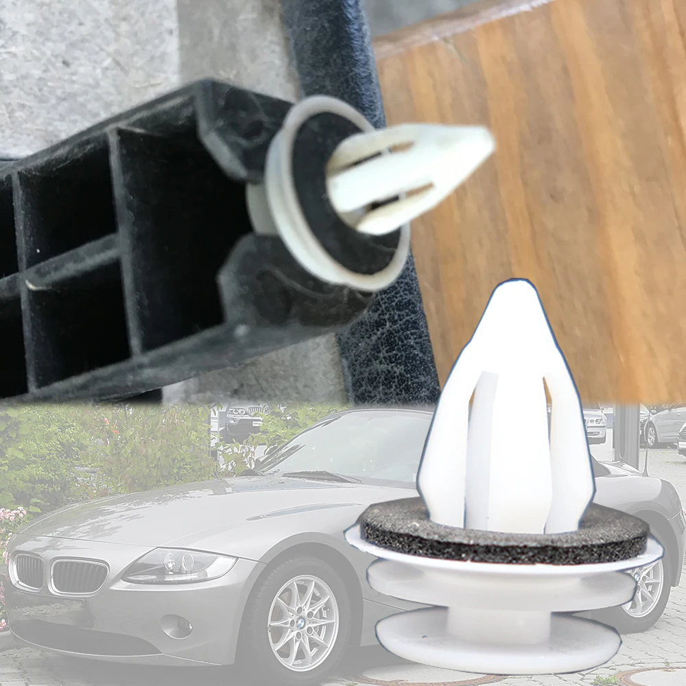 For BMW Z4 E85 E86 2003 2004 2005 2006 2007 2008 Car Left Right Door Card Panel Fascia Lining Clips Inner Trim Replacement