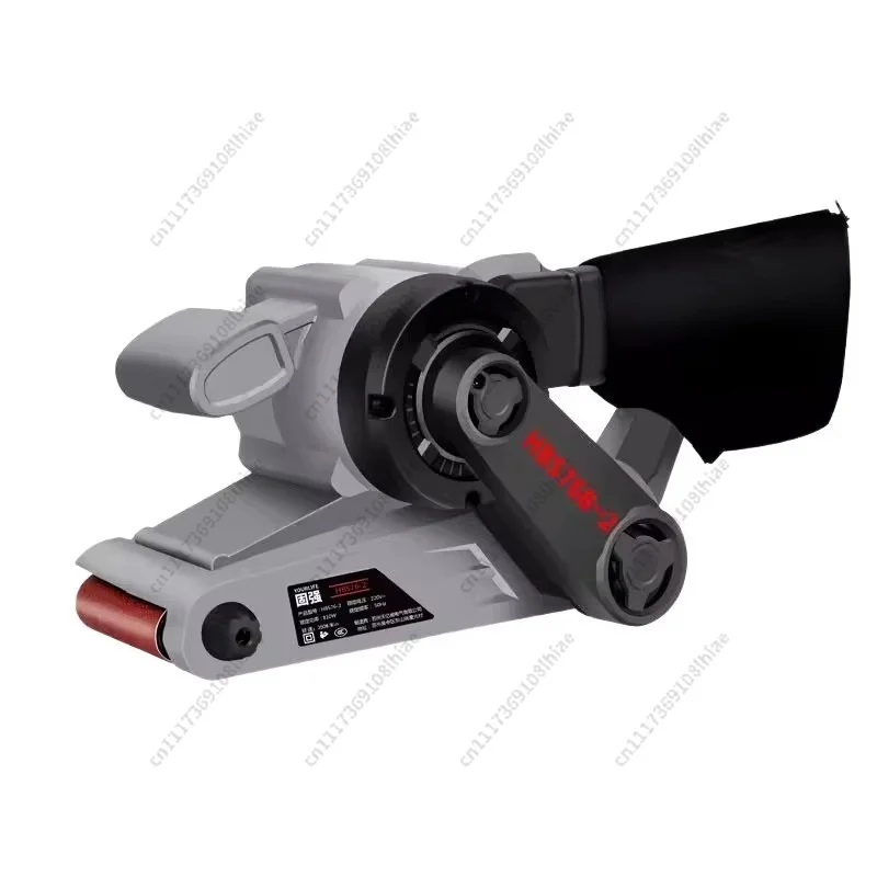 Portable speed adjustable belt sander wood metal putty sanding machine