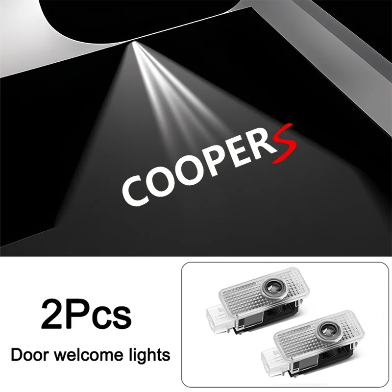 LED HD Auto-Türlogo-Willkommenslicht-Projektorlampen Zubehör für MINI Cooper S Works JCW R55 R56 R50 R53 R60 R61 F54 F55 F56