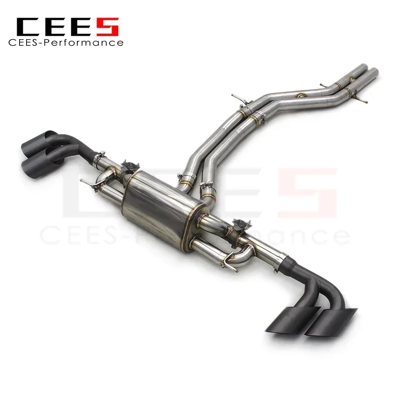 CEES Exhaust Pipes For Lamborghini URUS 4.0 2018-2023 Stainless Steel Exhaust Pipe Muffler Catback Exhaust Systems