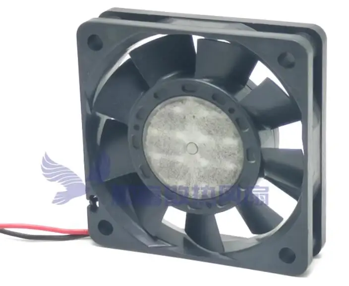 SANYO DENKI 109P0624H720 DC 24V 0.06A 60x60x15mm 2-Wire Server Cooling Fan