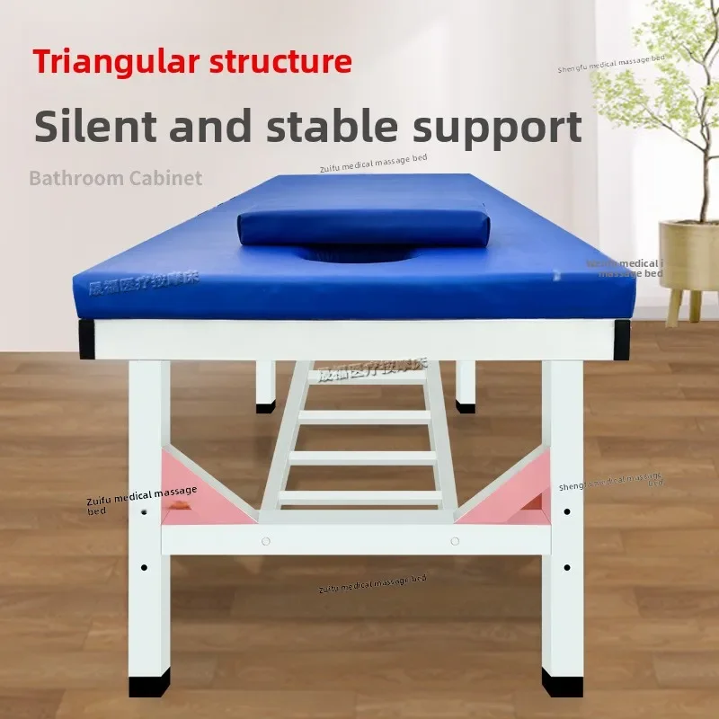 Advanced Strengthened Massage Bed for Tcm Therapy Pediatric Massage Acupuncture Orthopedic Clinic Observation Treatment Spa Bed