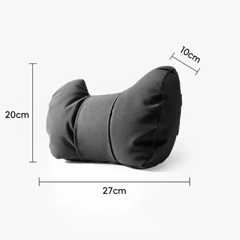 For Chery Jaecoo J7 7 8Pro 2023 2024 Phev 2025 Suede Leather Car Neck Pillows Breathable Headrest Car Seat Neck Protector Pillow view 5