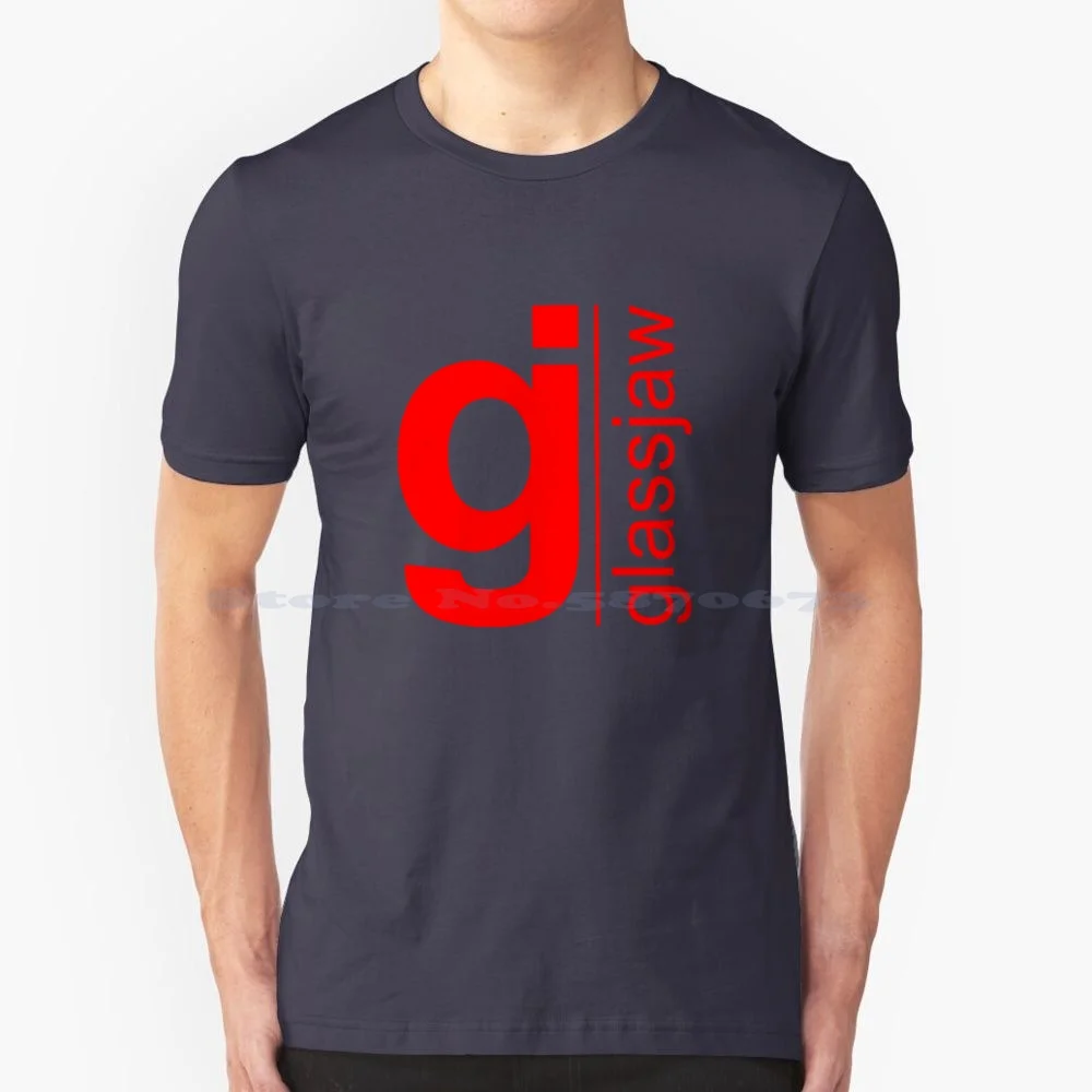 Best Selling Red Logo Glassjaw Post-Hardcore Music Tour Band T Shirt 100% Cotton Tee Best Selling Red Logo Glassjaw Post