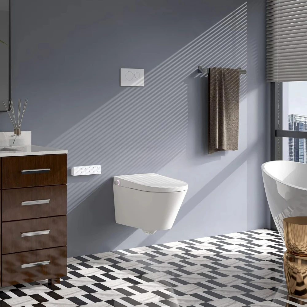 HOROW G10 Without Tank Retail Listed, Inquire for Wholesale: US Local Stock Wall Hung Bidet Toilet Luxury Smart Toilet