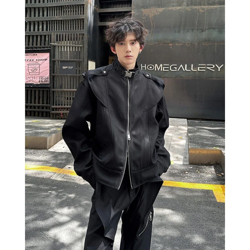 

American Street ort Workwear Sle Men's Jaet Cleanfit Haome Pilot Coat Youthful ular Slim Fit Polyester Fiber