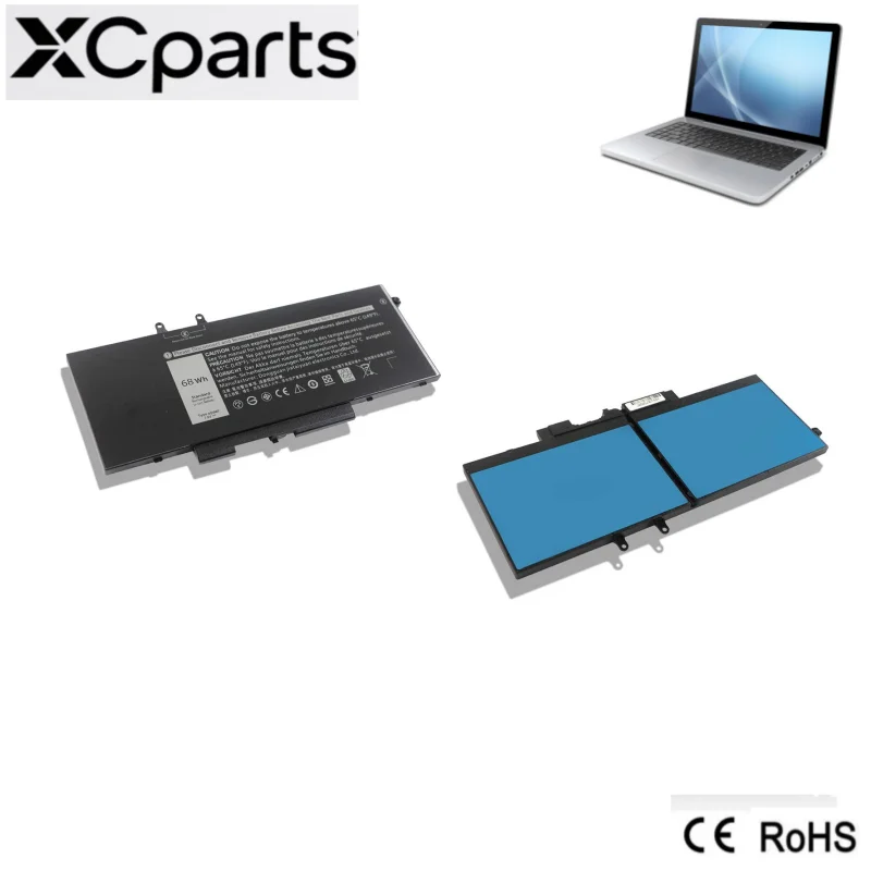 

New 7.6V 68Wh 4GVMP Laptop Battery For Dell Latitude 5400 5500 Precision 3540 M3540 Inspiron 7590 7591 7791 2-in-1 Series X77XY