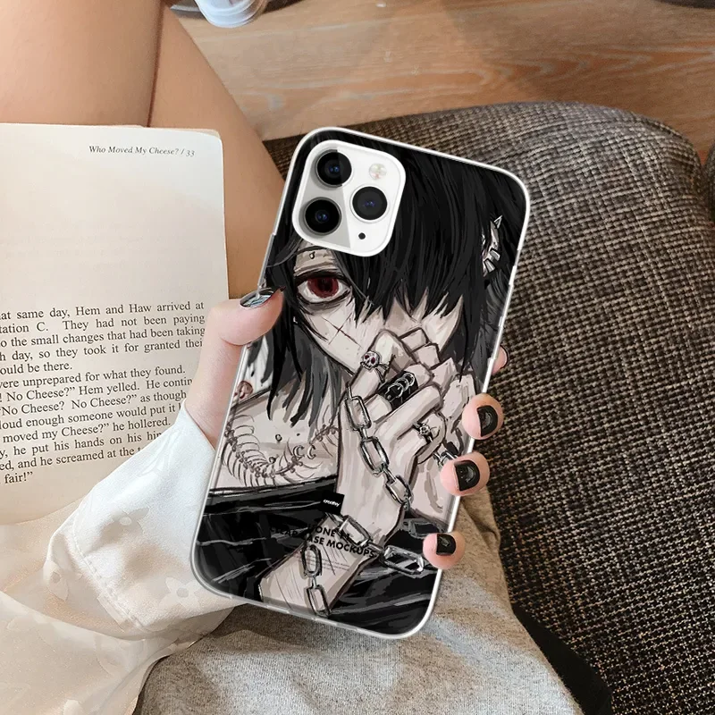 Ins Anime Subculture Girl Phone Case For iPhone 16 PRO MAX 15 14 13 12 11 Pro XR XS Max 7 8 Plus Y2K   Senior Cartoon Soft Coves