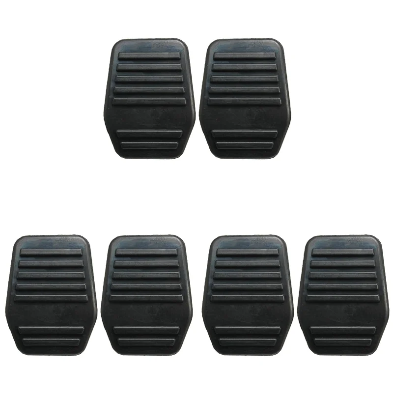 

6X New Pedal Pads Rubber Cover For Ford Transit Mk6 Mk7 2000-2014 6789917