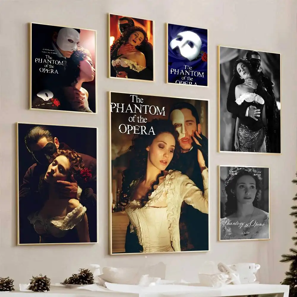 The P-Phantom Of The O-Opera TV HD Poster Poster Painting Wall Art Mural For Living Room Home Decor And Gifts
