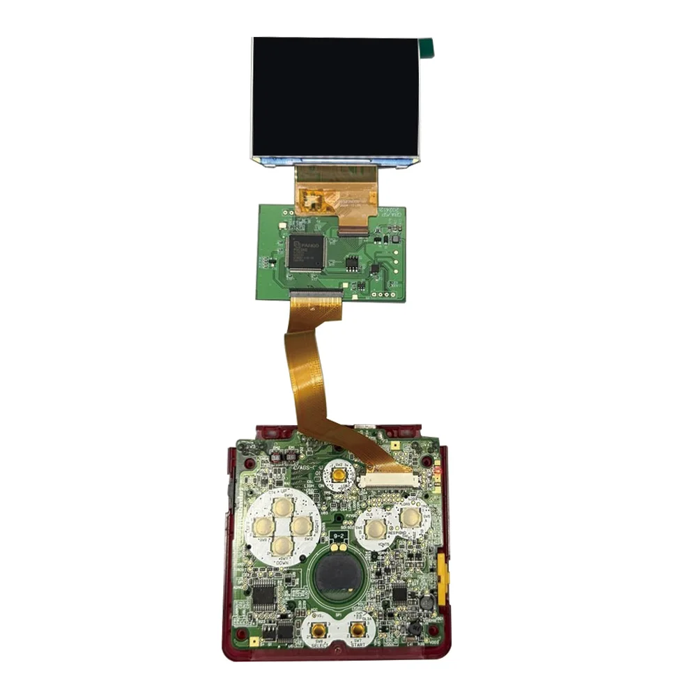 3,0-дюймовый предварительно ламинированный IPS ЖК-экран для GameBoy Advance SP 640*960, разрешение, ламинированный ЖК-дисплей с высокой подсветкой и подсветкой для GBASP