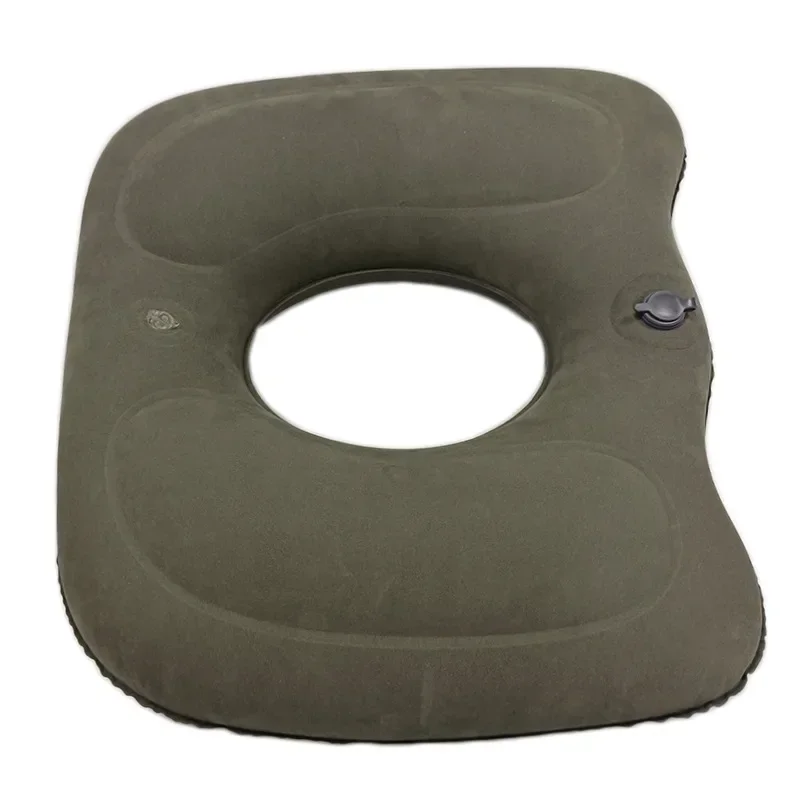 Inflatable Cushion Mid Hollow Anti-Decubitus Hemorrhoids Flocked Buttock Cushion Seats Home Supplies