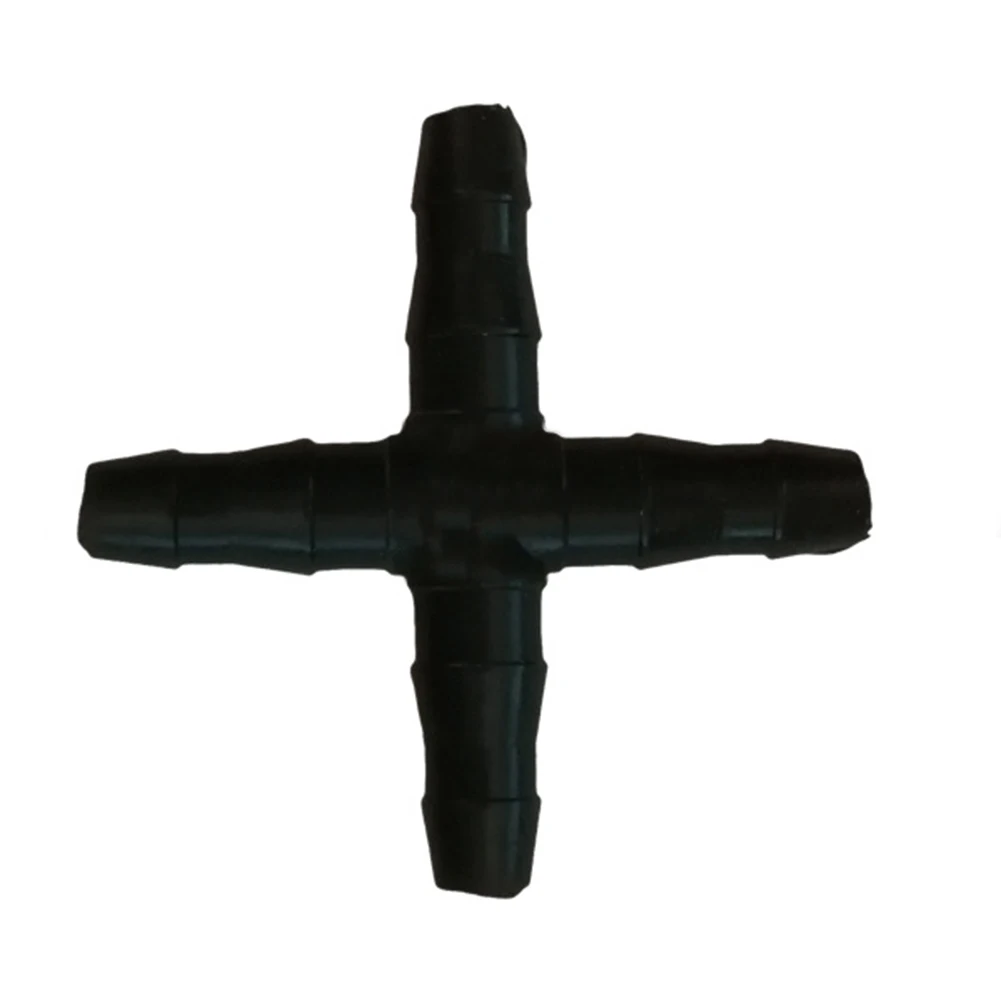 50 Pack 4mm Irrigation Fitting Antelco Pipe Barbed Connectors for Low Pressure Tubing in Agricultural and Landscape Use